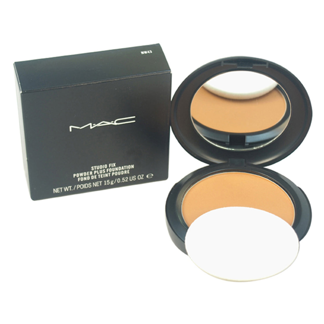 Studio Fix Powder Plus Foundation - NW43 by MAC for Women - 0.52 oz Foundation