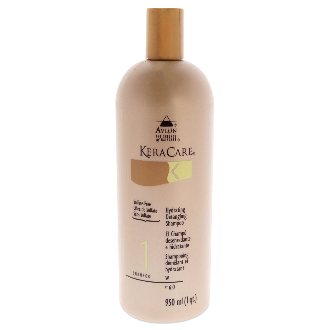 KeraCare Hydrating Detangling Shampoo by Avlon for Unisex - 32 oz Shampoo