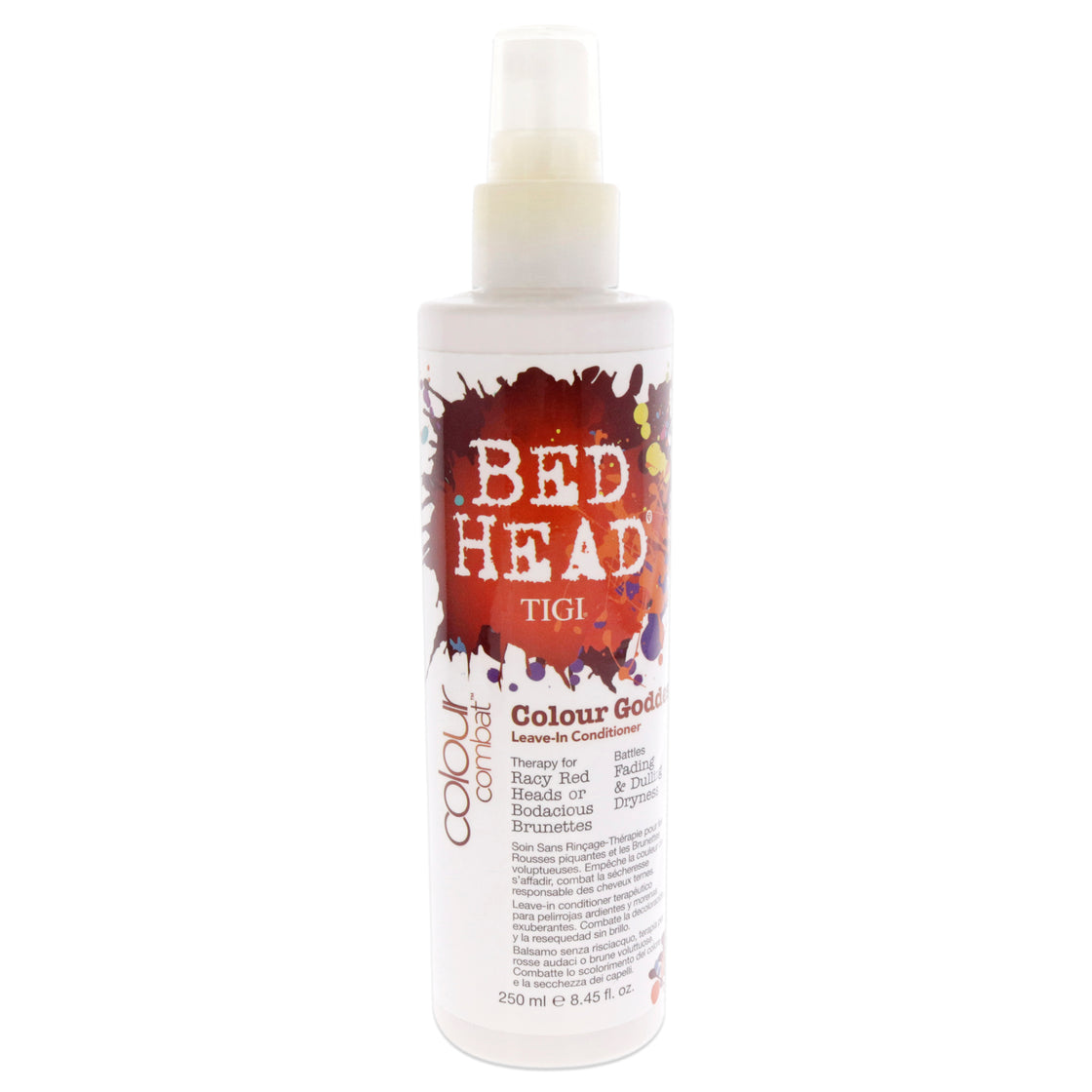 Bed Head Colour Combat Colour Goddess Leave-In Conditioner by TIGI for Unisex - 8.45 oz Conditioner