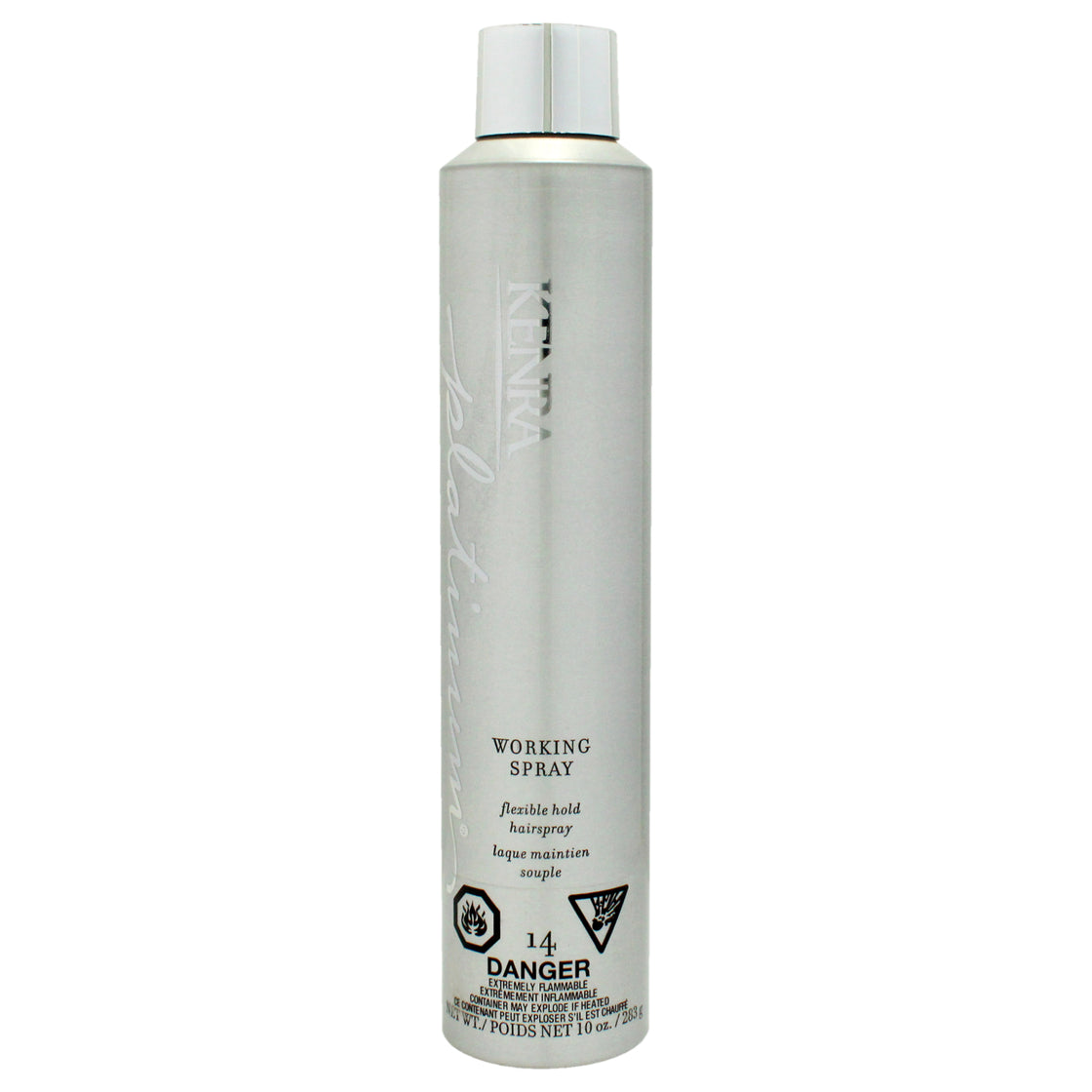 Platinum Working Spray 14 Flexible Hold Hairspray by Kenra for Unisex - 10 oz Hair Spray