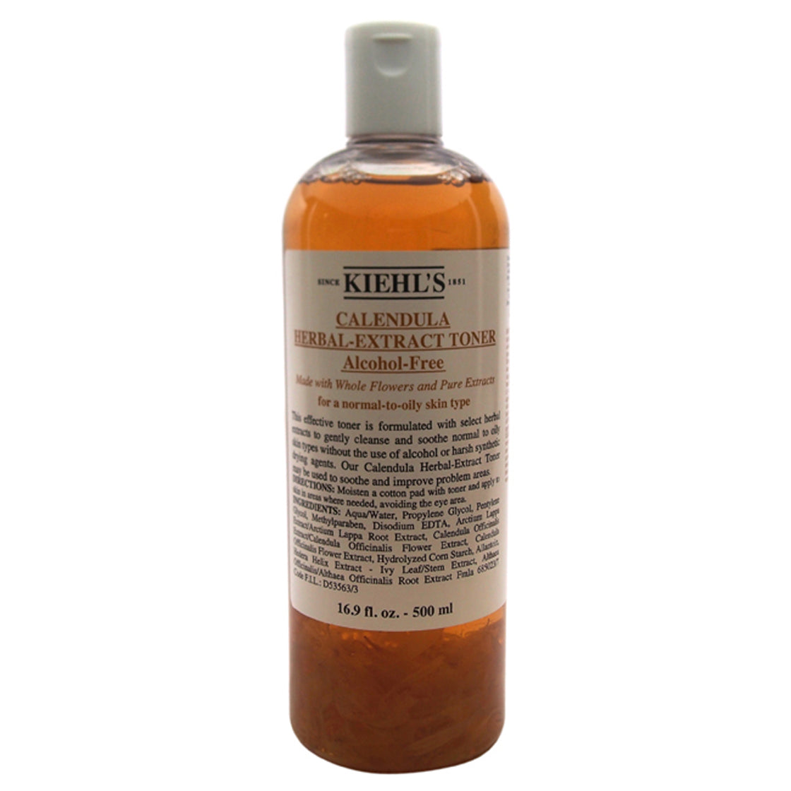 Calendula Herbal Extract Alcohol-Free Toner by Kiehls for Unisex - 16.9 oz Toner