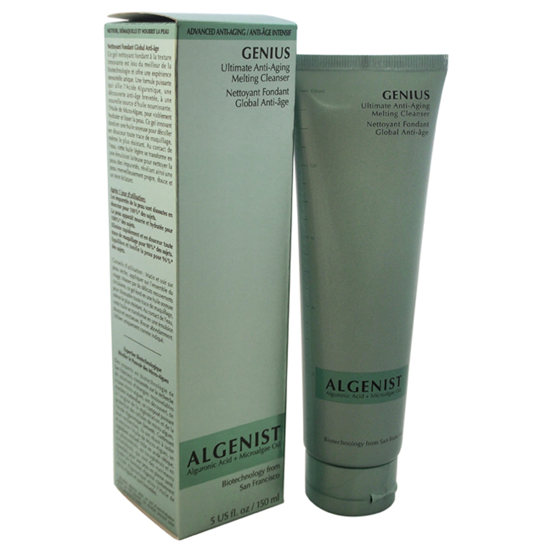 Genius Ultimate Anti-Aging Melting Cleanser by Algenist for Unisex - 5 oz Cleanser