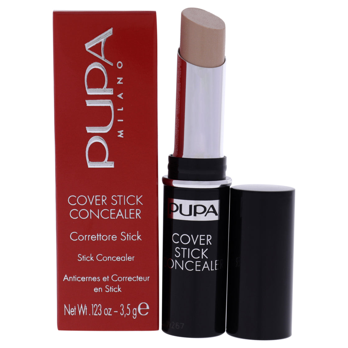 Cover Stick Concealer - 002 Beige by Pupa Milano for Women - 0.123 oz Concealer