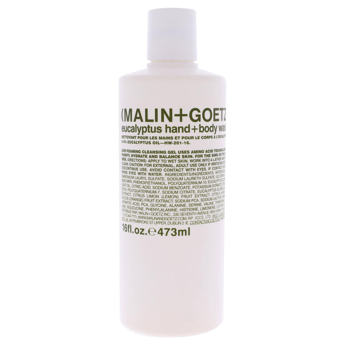 Eucalyptus Hand & Body Wash by Malin + Goetz for Unisex - 16 oz Body Wash