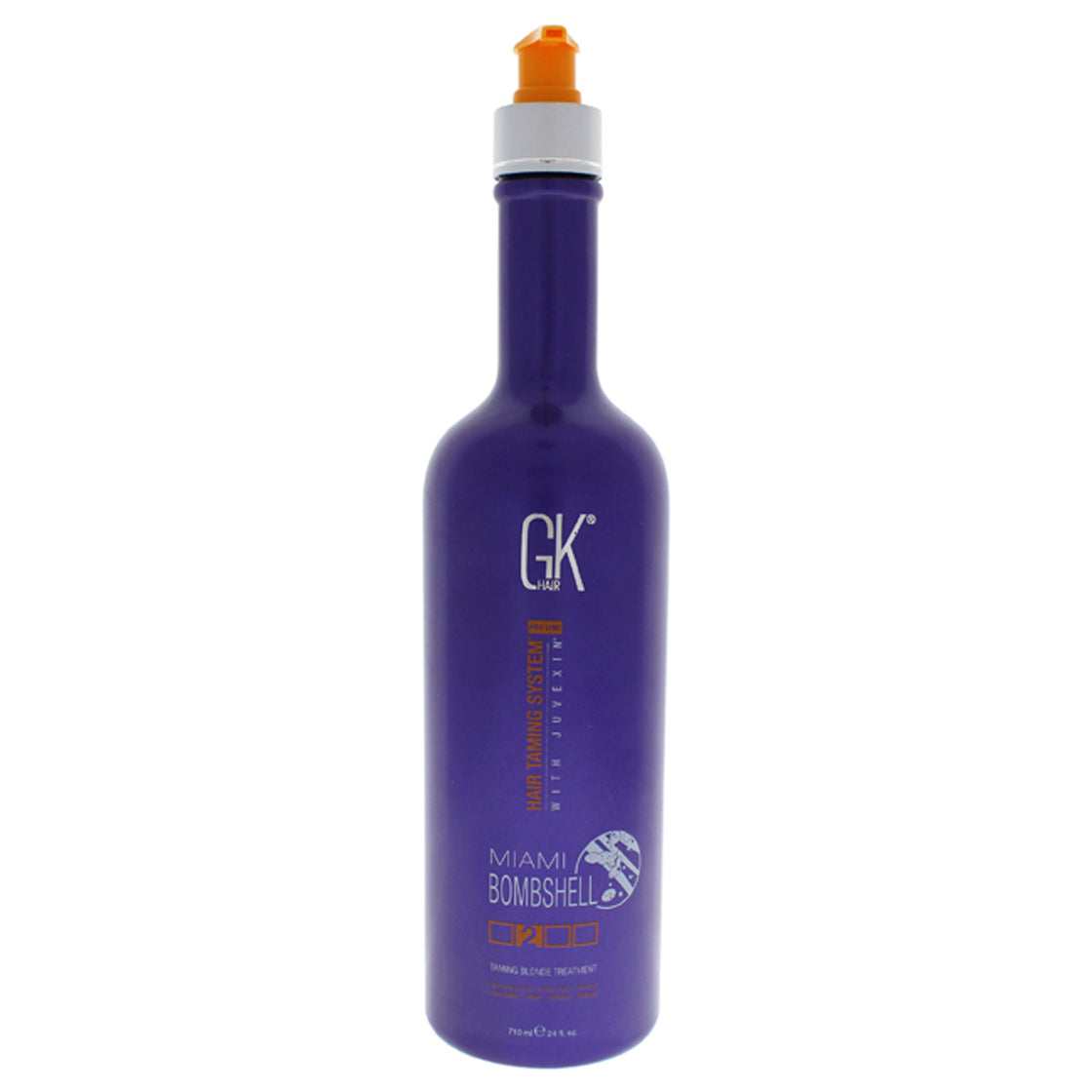 Miami Bombshell Taming Blonde Treatment by Global Keratin for Unisex - 24 oz Treatment