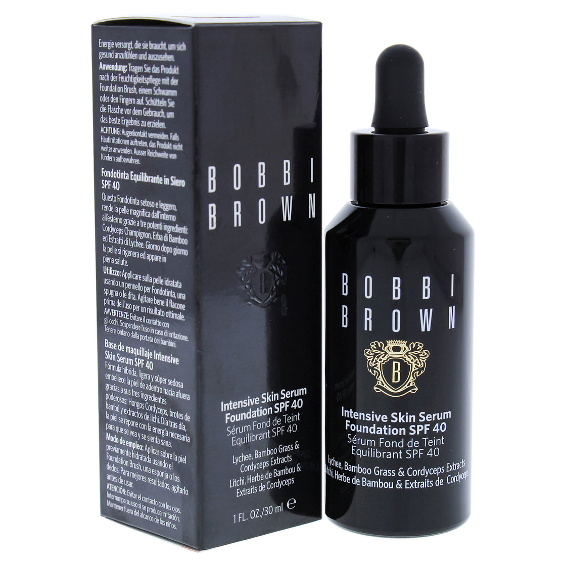 Intensive Skin Serum Foundation SPF 40 - Warm Natural by Bobbi Brown for Women - 1 oz Foundation