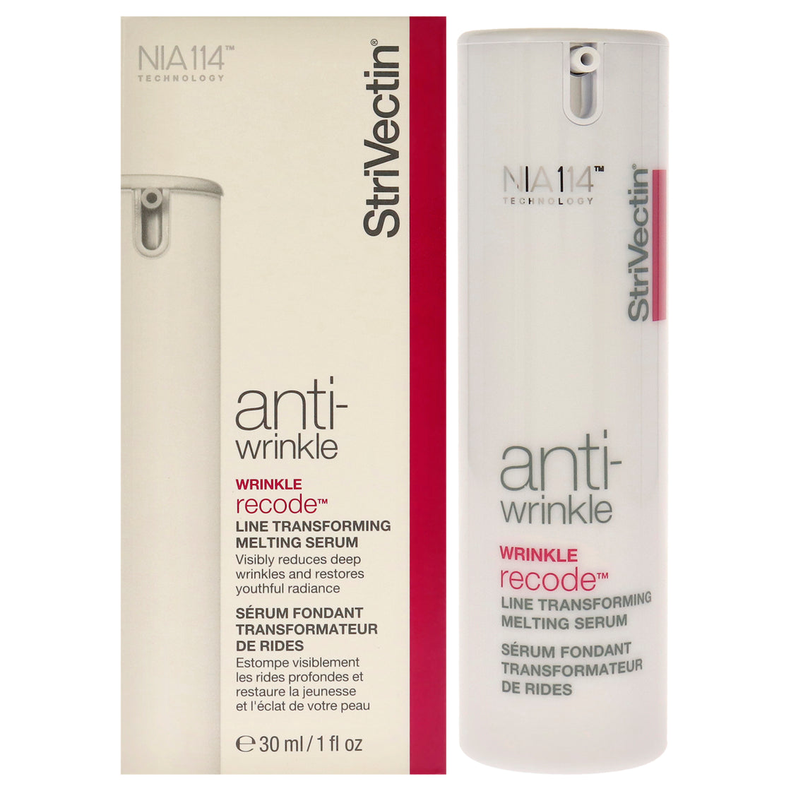 Anti-Wrinkle Recode Line Transforming Melting Serum by StriVectin for Women - 1 oz Serum