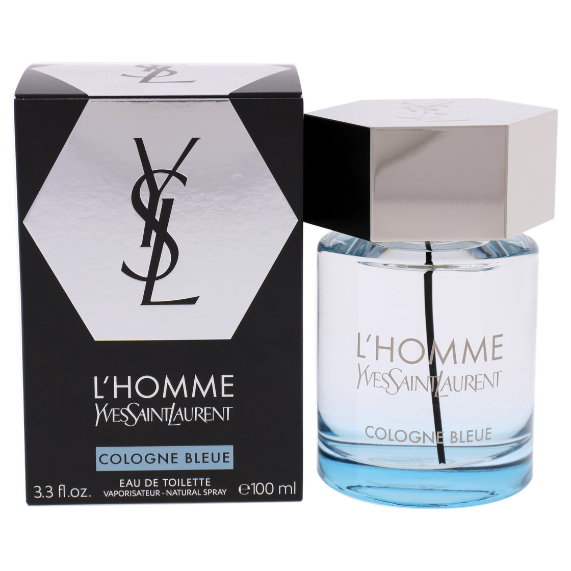 L homme Cologne Bleue by Yves Saint Laurent for Men - 3.4 oz EDT Spray