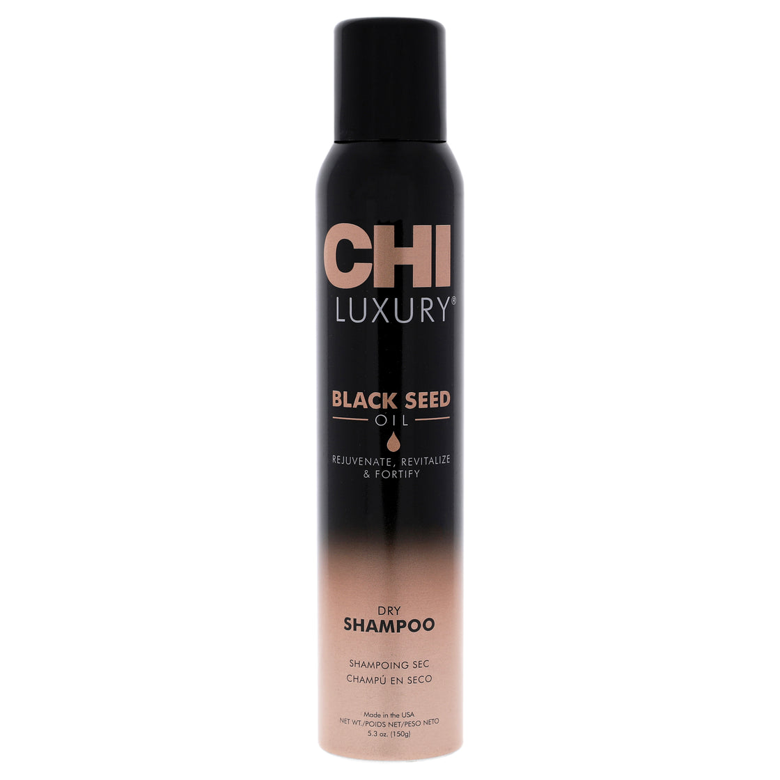 Luxury Black Seed Oil Dry Shampoo by CHI for Unisex - 5.3 oz Dry Shampoo