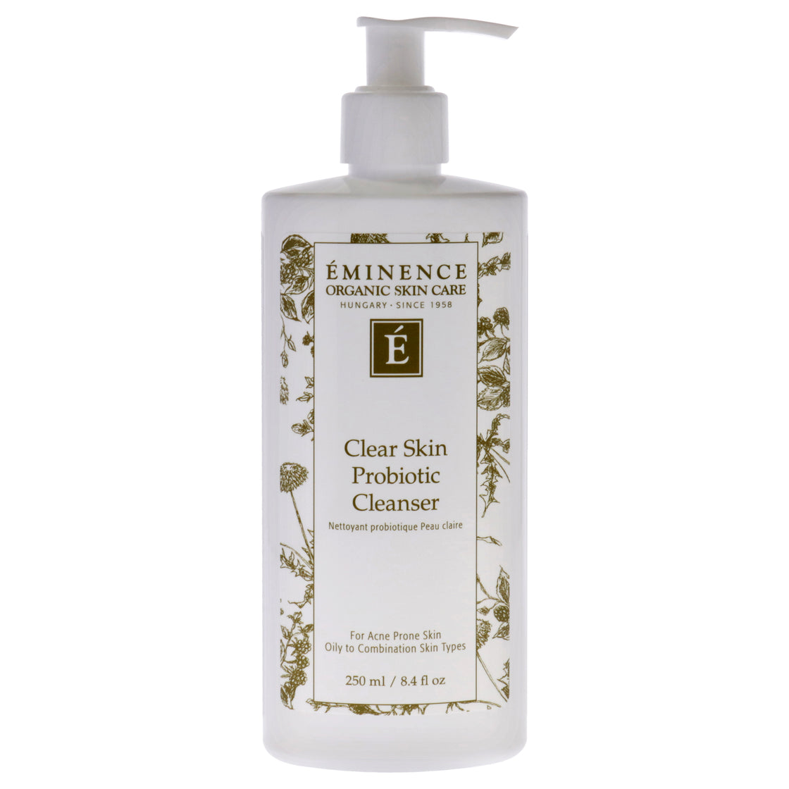 Clear Skin Probiotic Cleanser by Eminence for Unisex - 8.4 oz Cleanser
