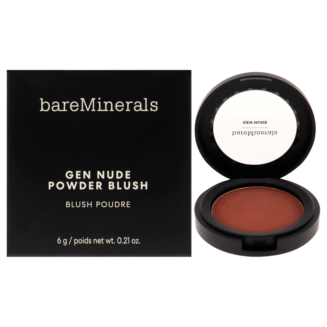 Gen Nude Powder Blush - But First Coffe by bareMinerals for Women - 0.21 oz Blush