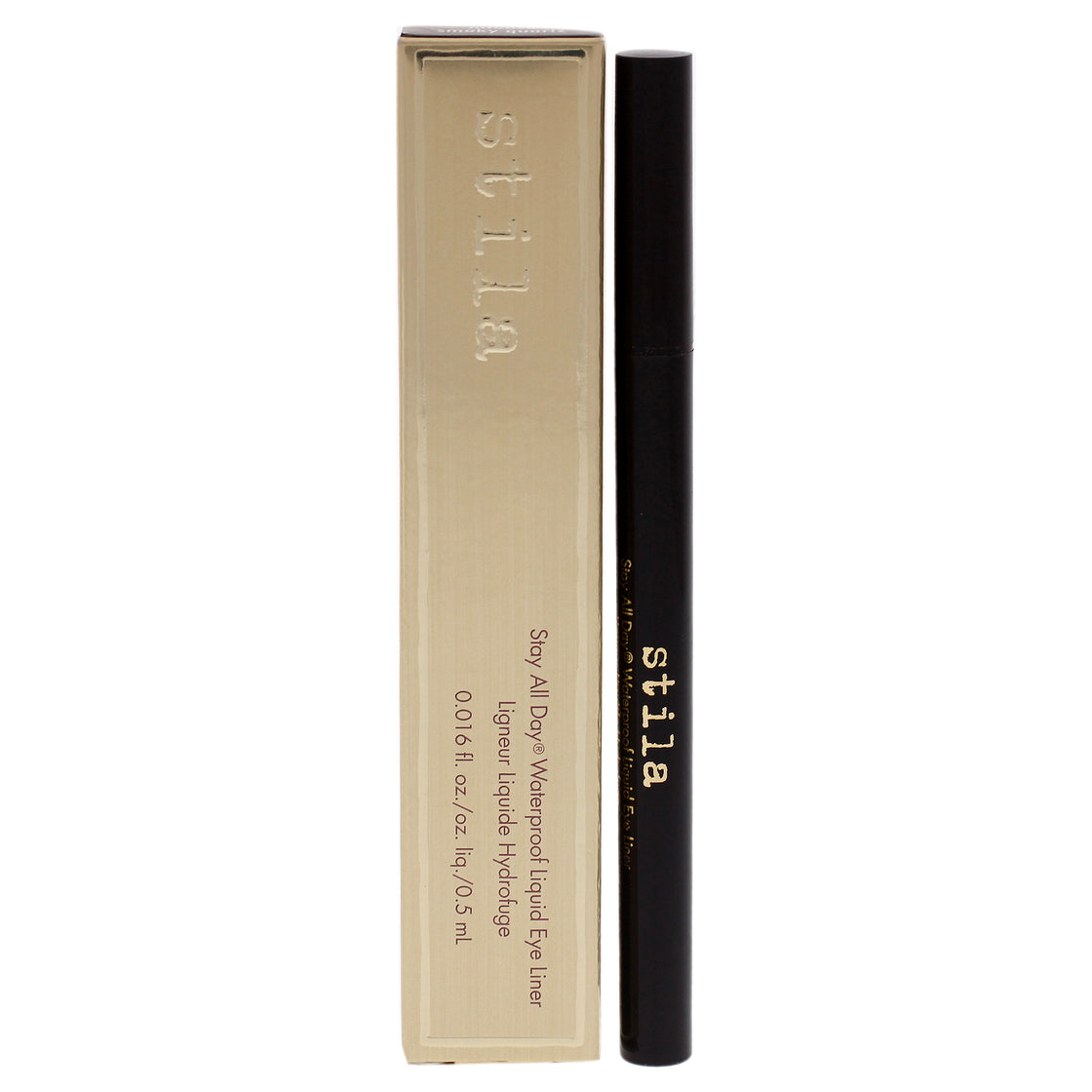 Stay All Day Waterproof Liquid Eye Liner - Intense Smoky Quartz by Stila for Women - 0.016 oz Eyeliner