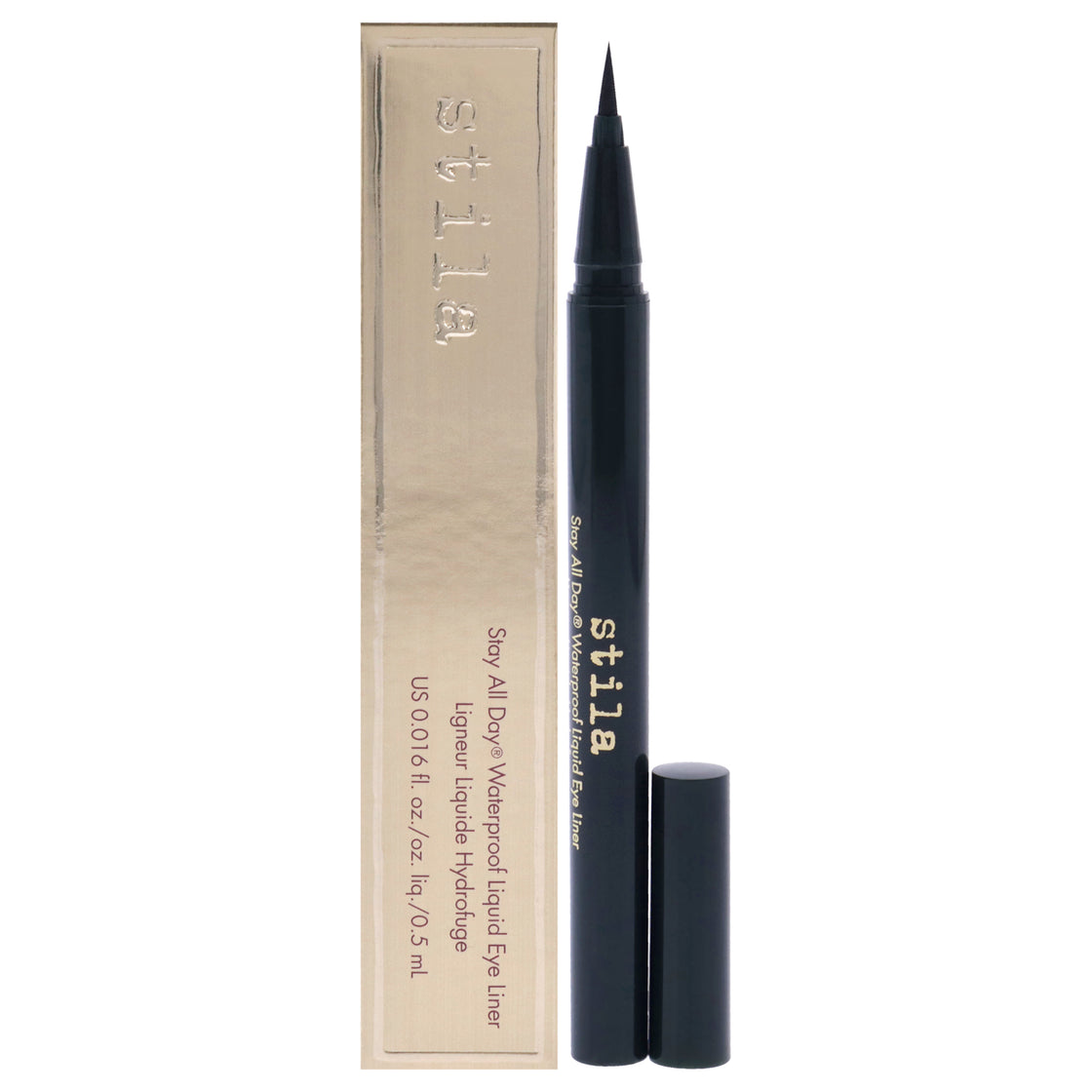 Stay All Day Waterproof Liquid Eye Liner - Intense Jade by Stila for Women - 0.016 oz Eyeliner