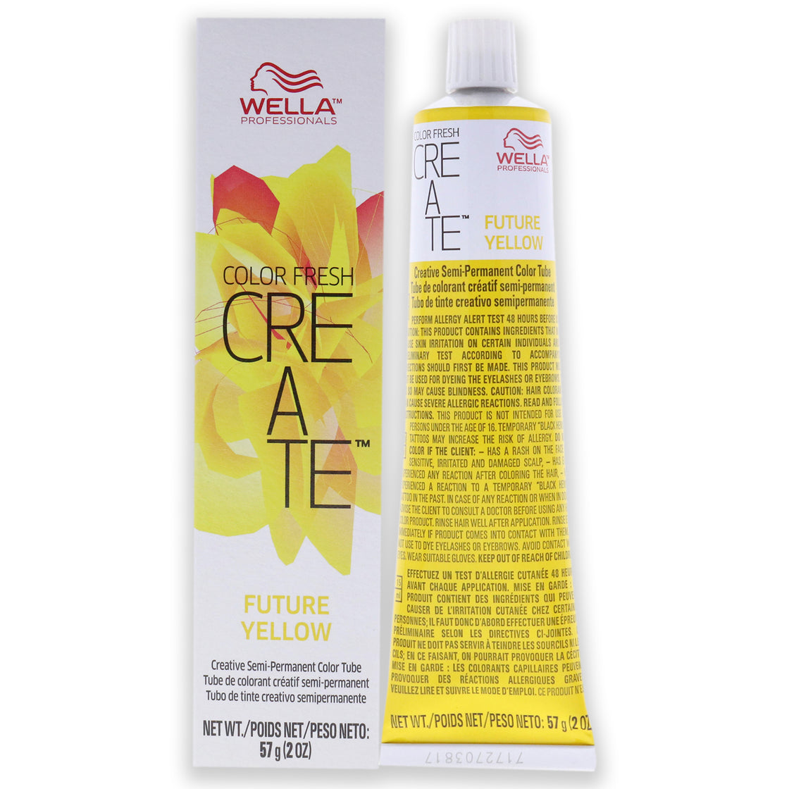 Color Fresh Create Semi-Permanent Color - Future Yellow by Wella for Unisex - 2 oz Hair Color