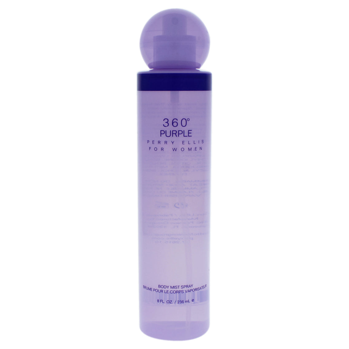 360 Purple by Perry Ellis for Women - 8 oz Body Mist