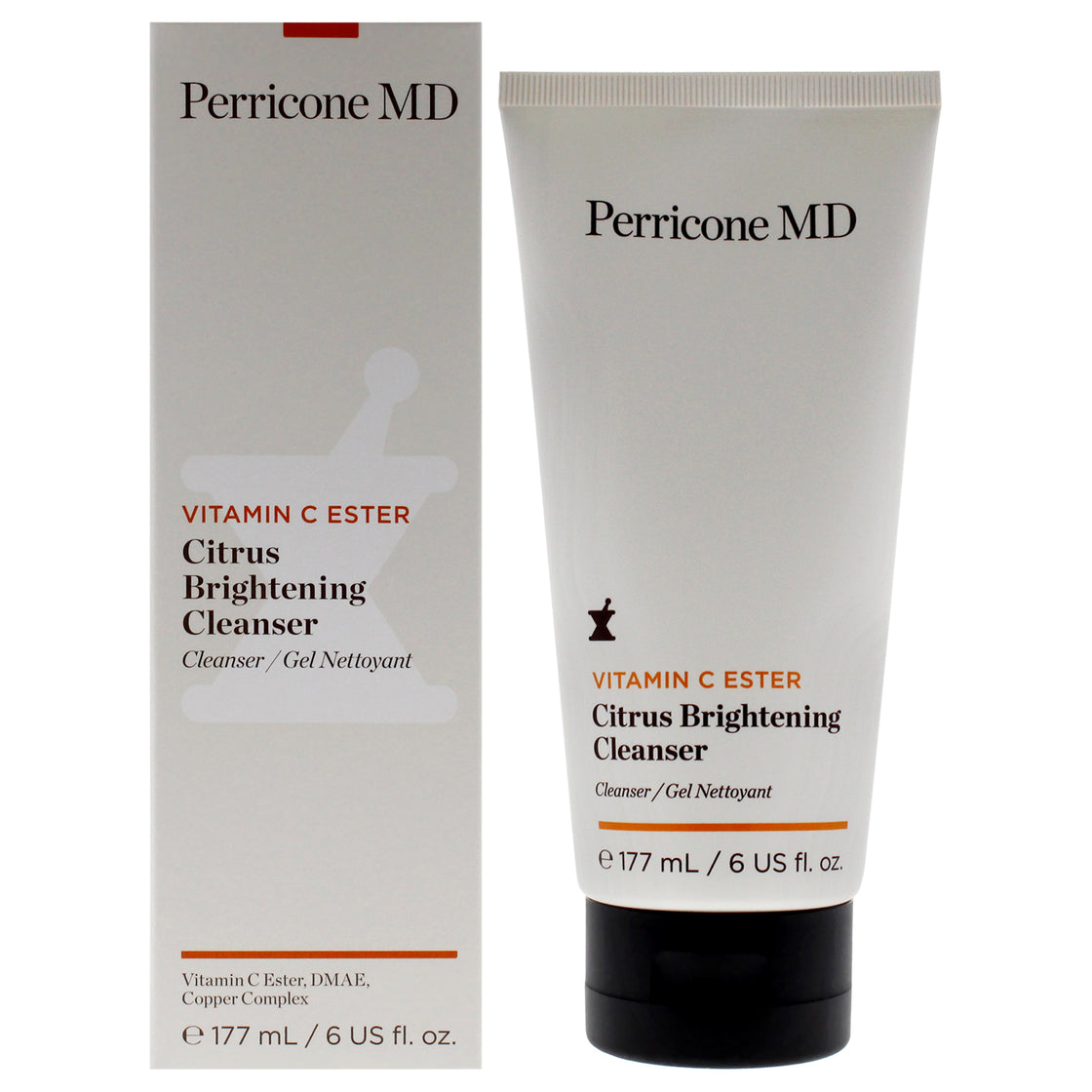 Vitamin C Ester Citrus Brightening Cleanser by Perricone MD for Unisex - 6 oz Cleanser