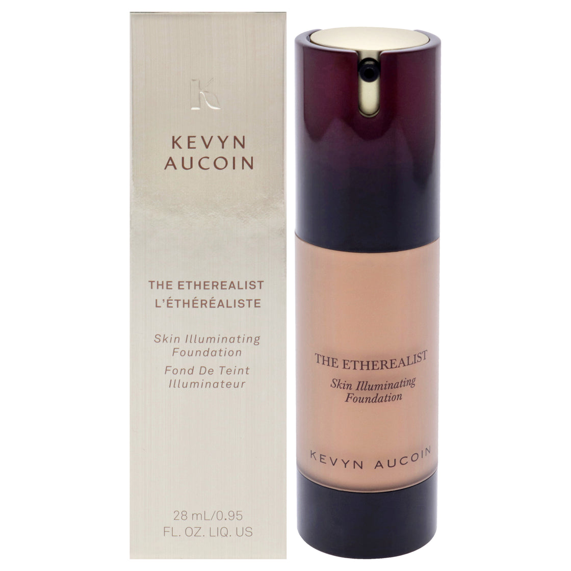 The Etherealist Skin Illuminating Foundation - EF 09 Medium by Kevyn Aucoin for Women - 0.95 oz Foundation