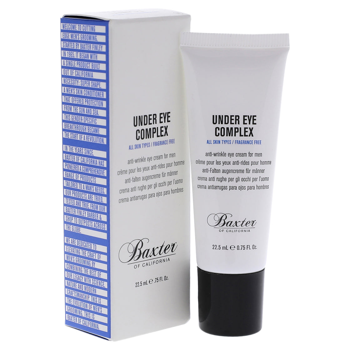 Under Eye Complex Cream by Baxter Of California for Men - 0.75 oz Cream