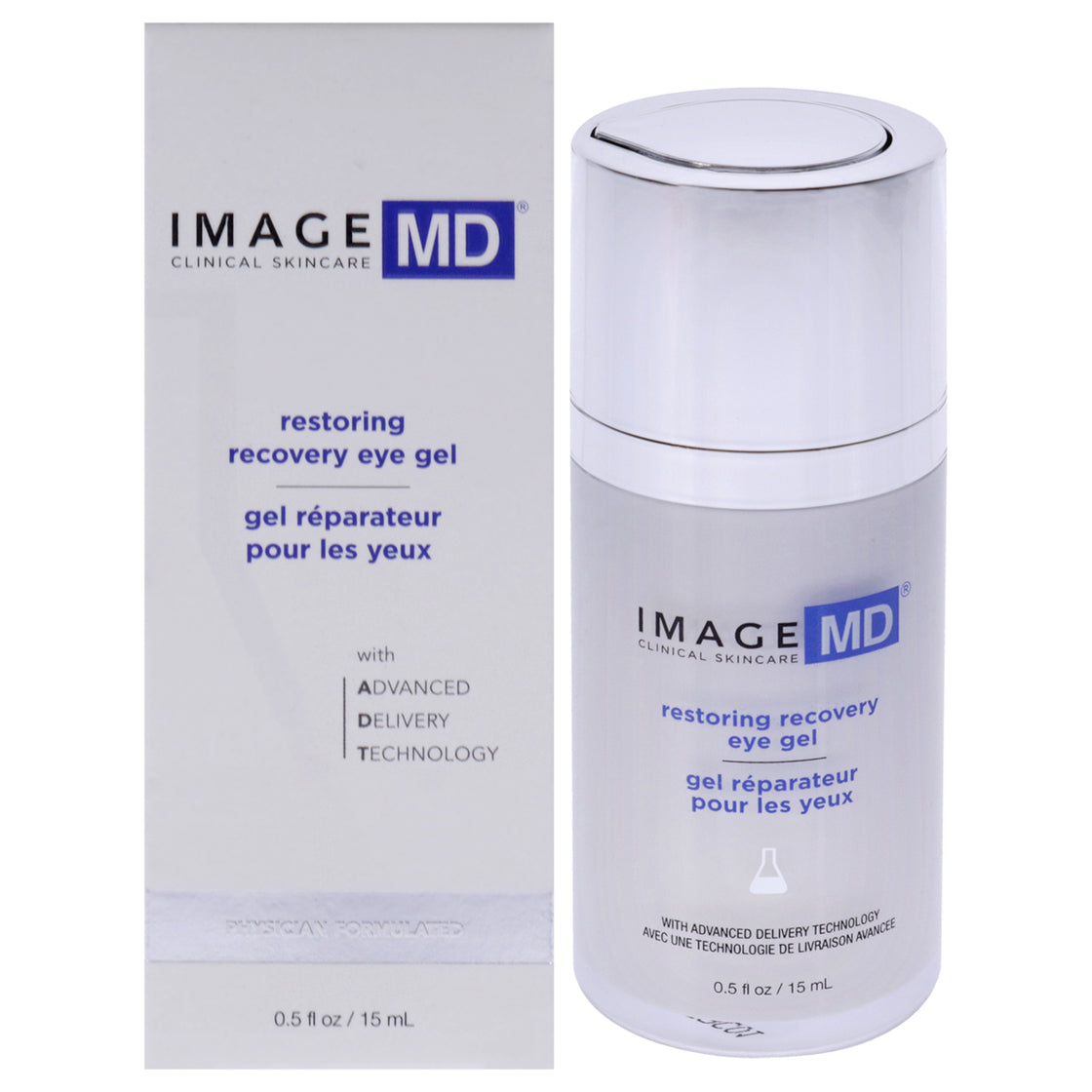 MD Restoring Recovery Eye Gel with ADT Technology by Image for Unisex - 0.5 oz Gel