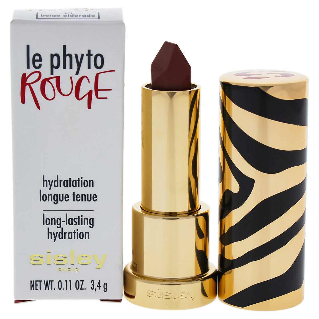 Le Phyto Rouge Lipstick - 13 Beige EL Dorado by Sisley for Women - 0.11 oz Lipstick