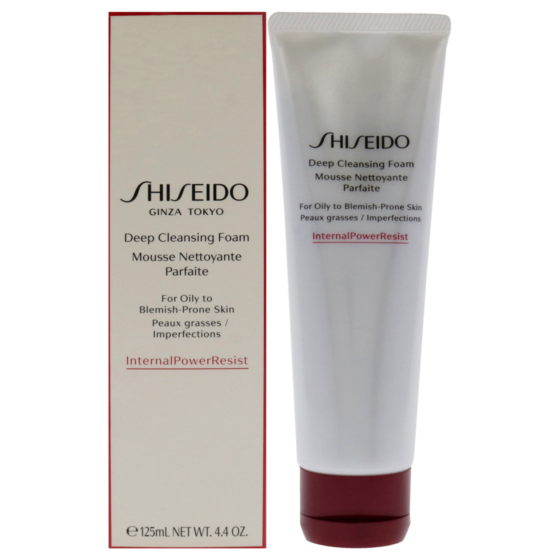 Deep Cleansing Foam by Shiseido for Women - 4.4 oz Cleanser