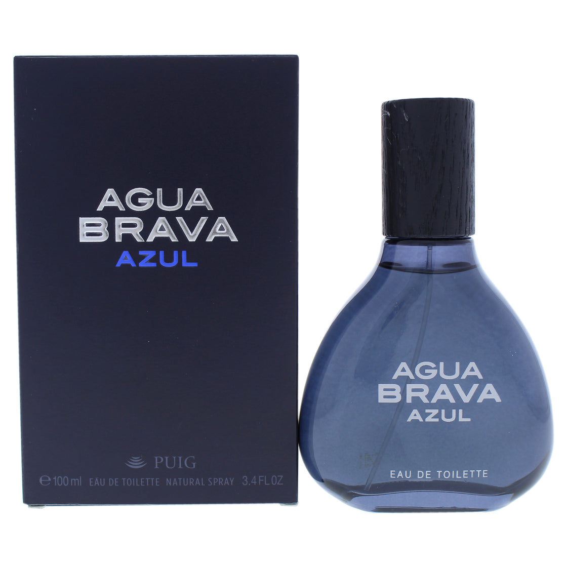 Agua Brava Azul by Antonio Puig for Men - 3.4 oz EDT Spray