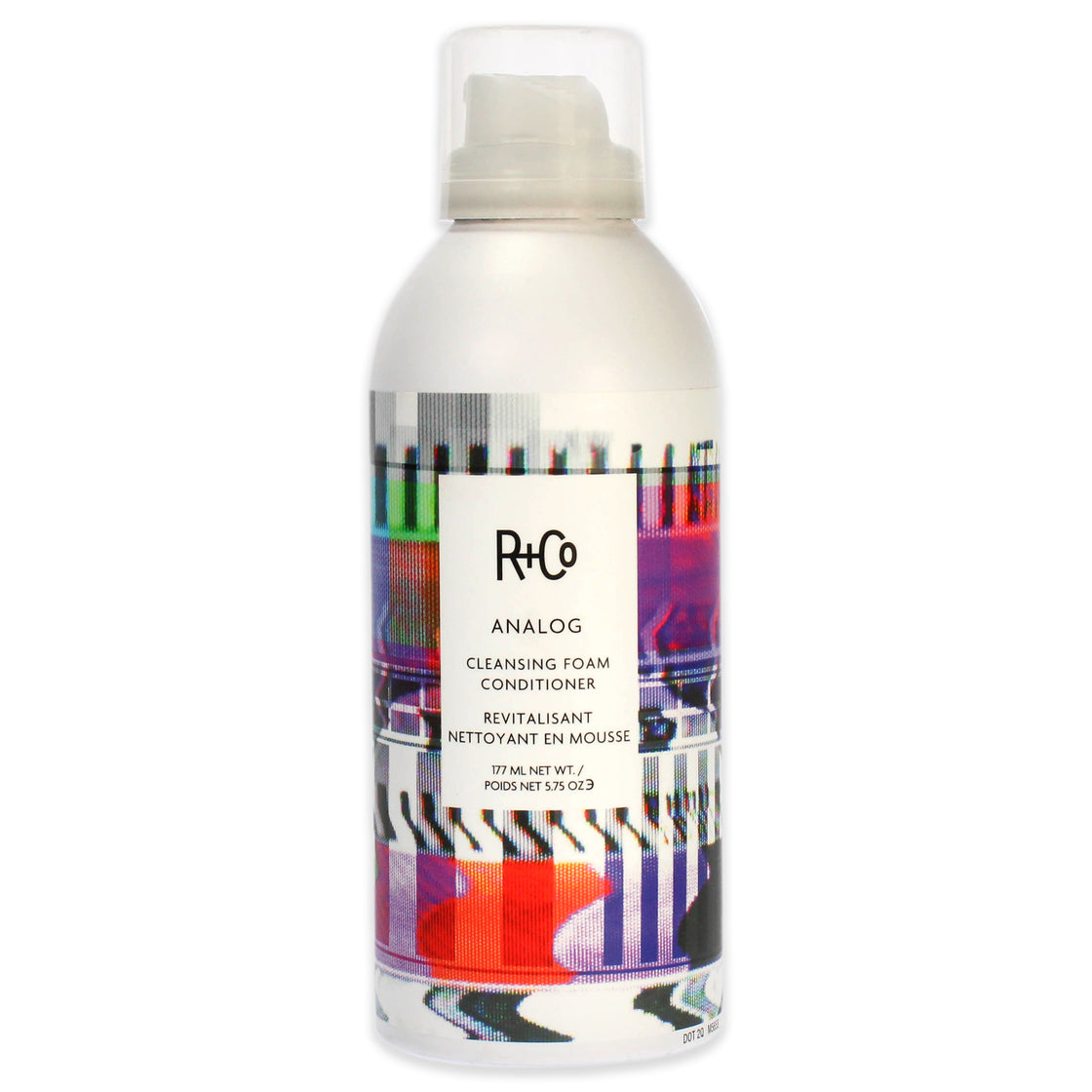 Analog Cleansing Foam Conditioner by R+Co for Unisex - 5.75 oz Conditioner