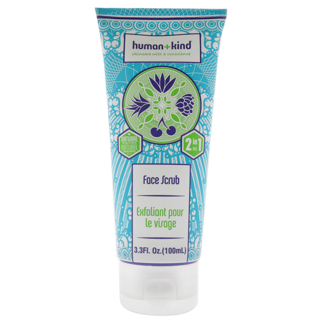 Face Scrub by Human+Kind for Unisex - 3.3 oz Scrub