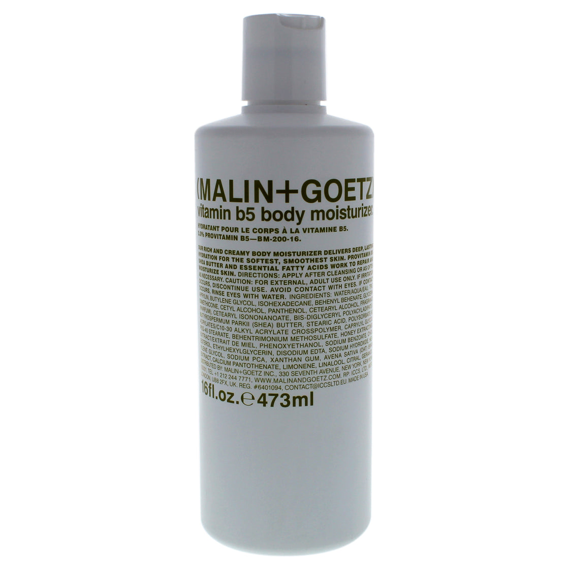 Vitamin B5 Body Moisturizer by Malin + Goetz for Unisex - 16 oz Body Lotion