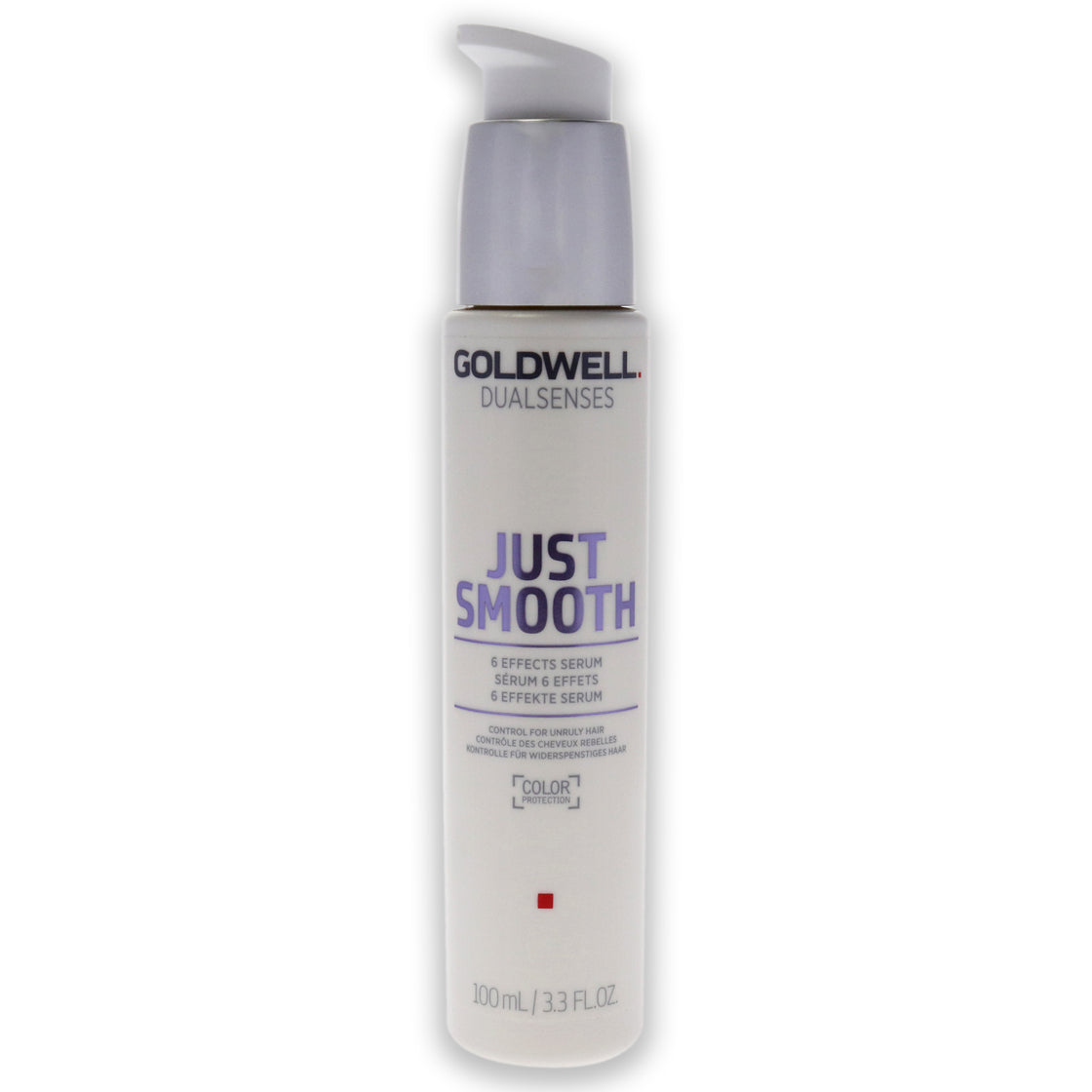 Dualsenses Just Smooth 6 Effects Serum by Goldwell for Unisex - 3.3 oz Serum