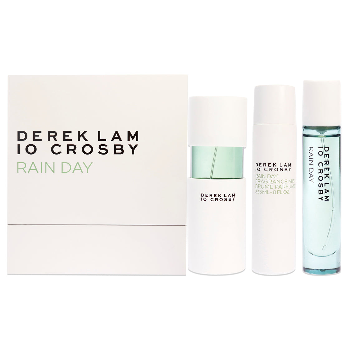 Rain Day Spring by Derek Lam for Women - 3 Pc Gift Set 3.4oz EDP Spray, 10ml EDP Spray, 8oz Fragrance Mist