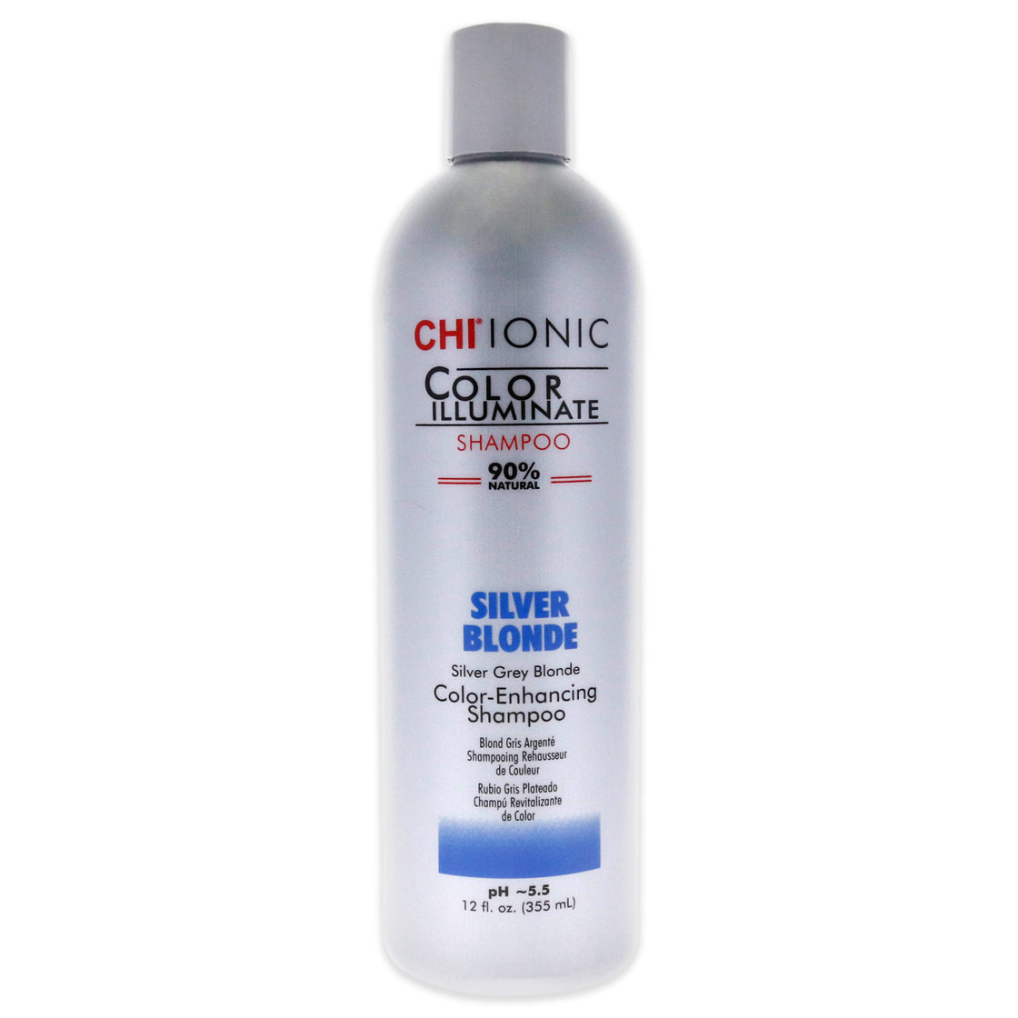 Color Illuminate Shampoo - Silver Blonde by CHI for Unisex - 12 oz Shampoo