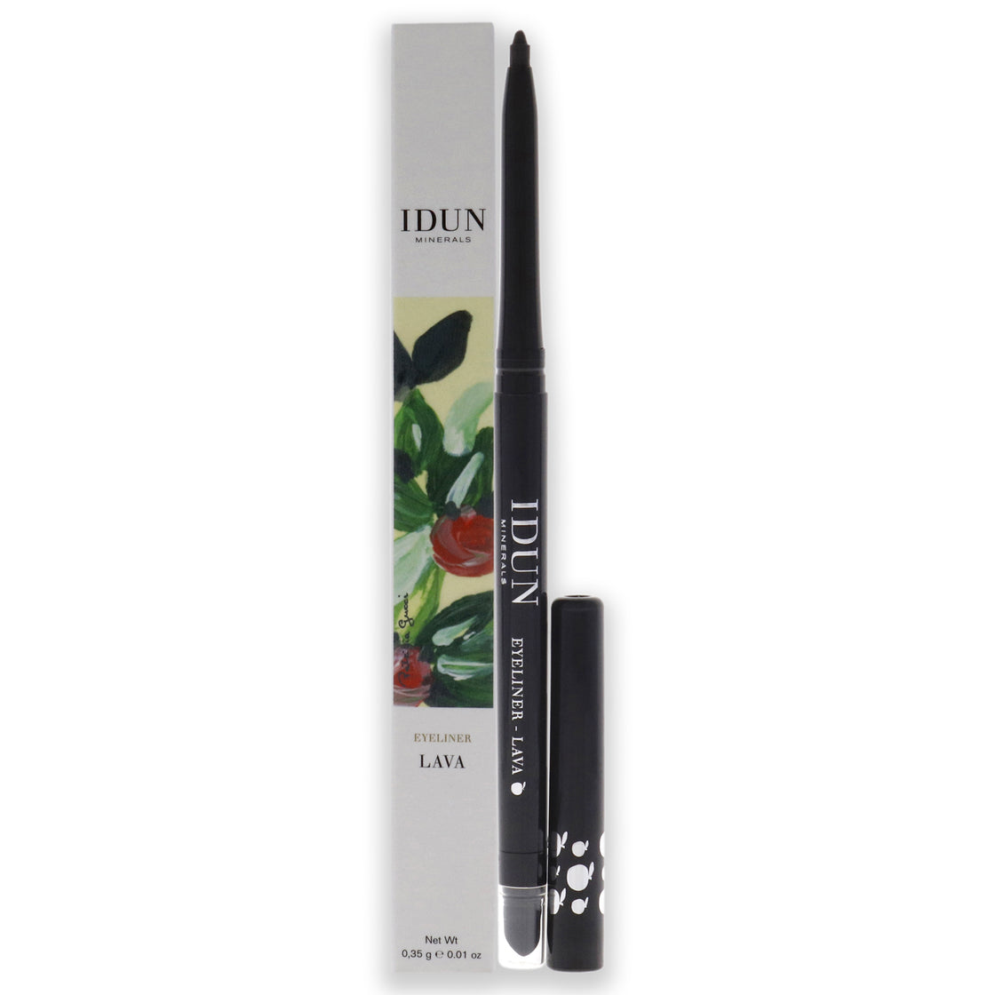 Eyeliner - 101 Lava by Idun Minerals for Women - 0.01 oz Eyeliner