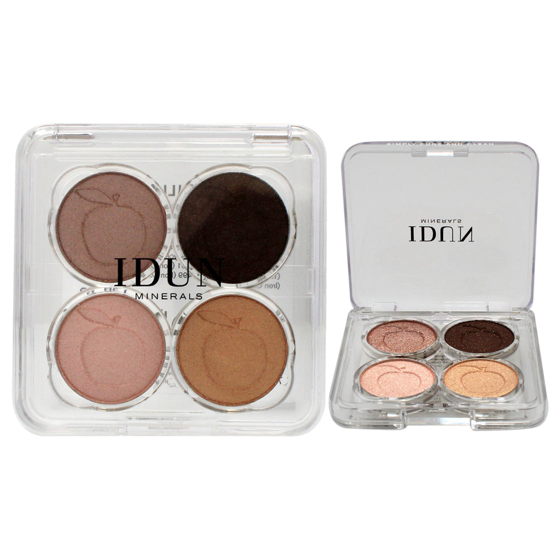 Eyeshadow Palette - 402 Brunkulla by Idun Minerals for Women - 4 x 0.03 oz Eye Shadow