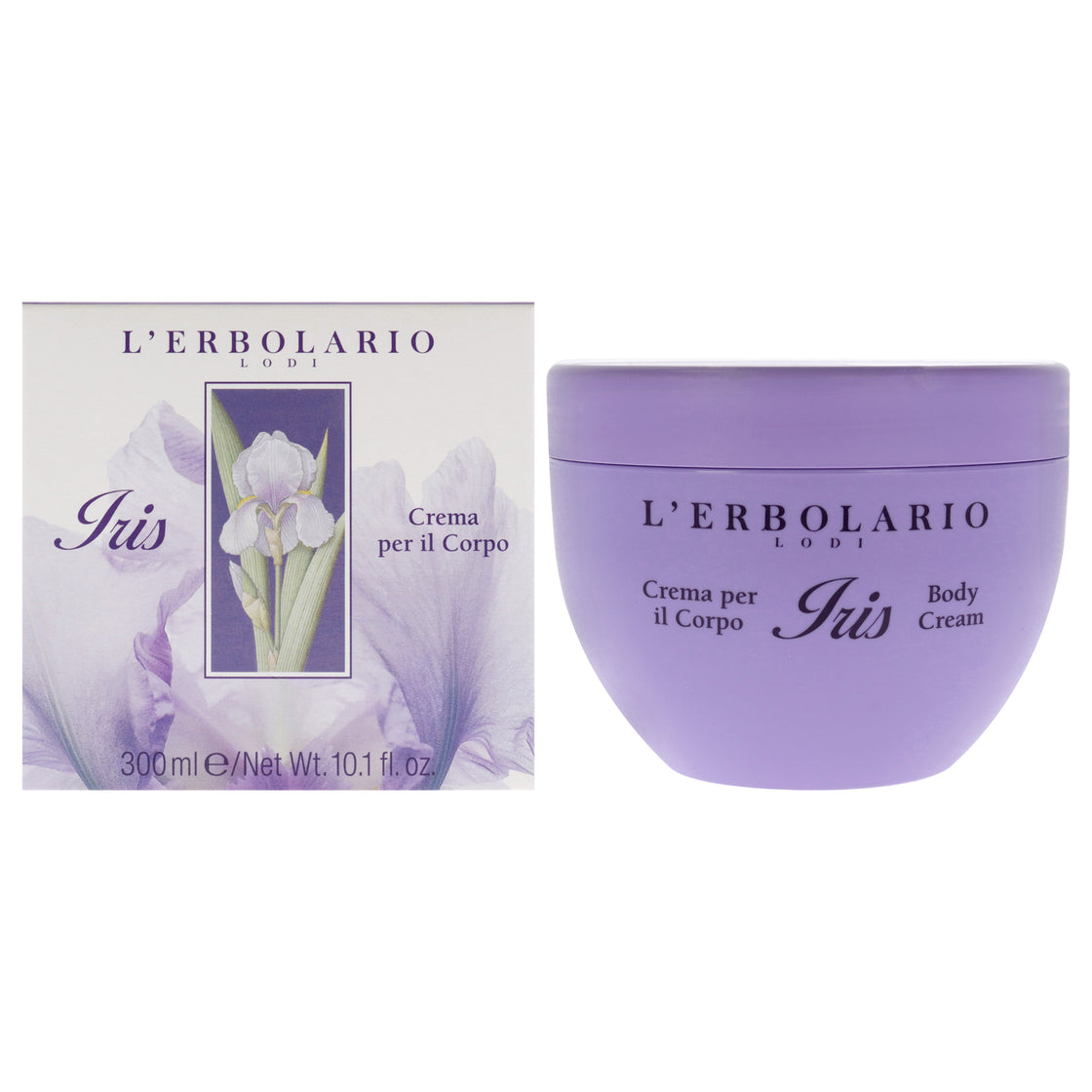 Body Cream - Iris by LErbolario for Women - 10.1 oz Body Cream