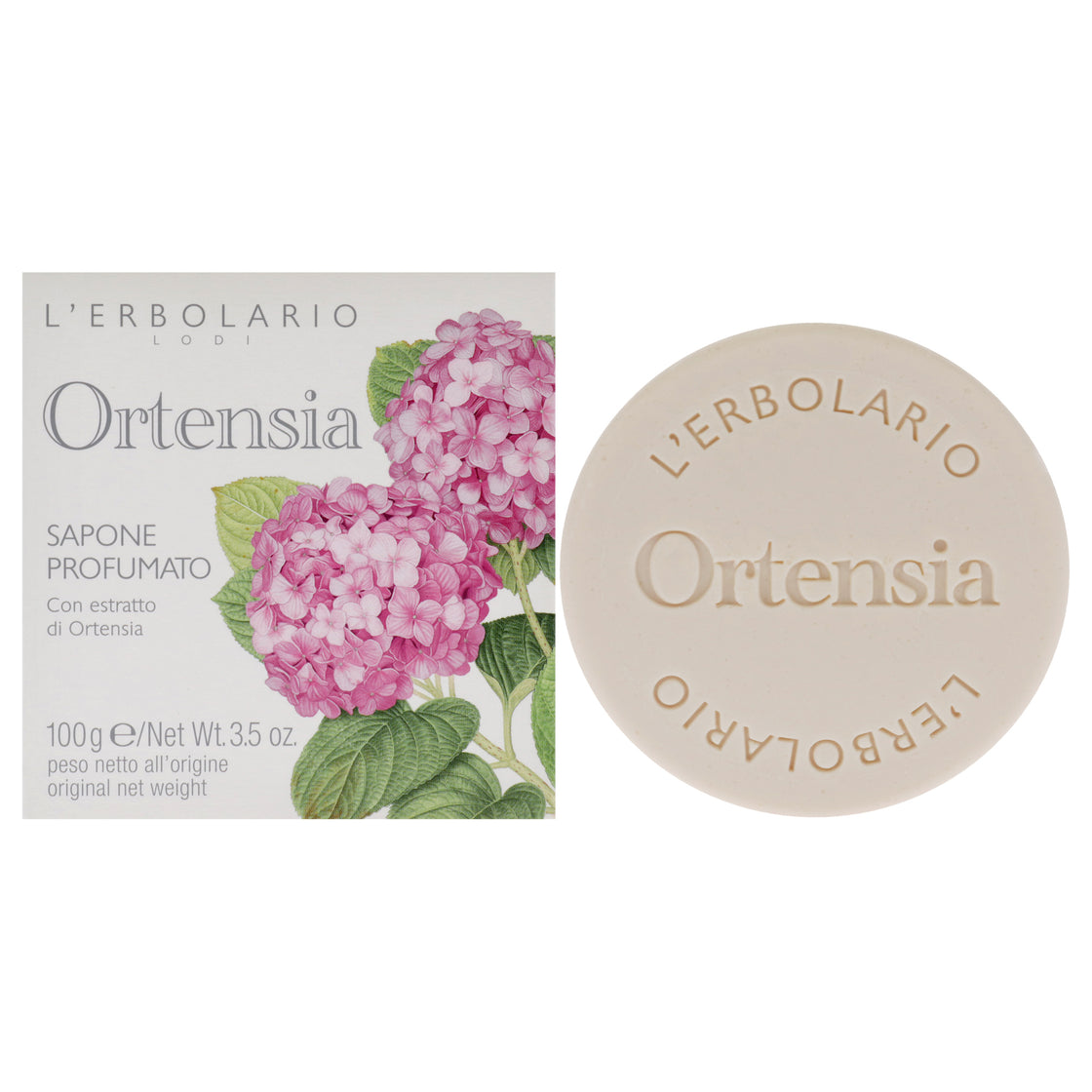 Perfumed Soap - Hydrangea by LErbolario for Unisex - 3.5 oz Soap