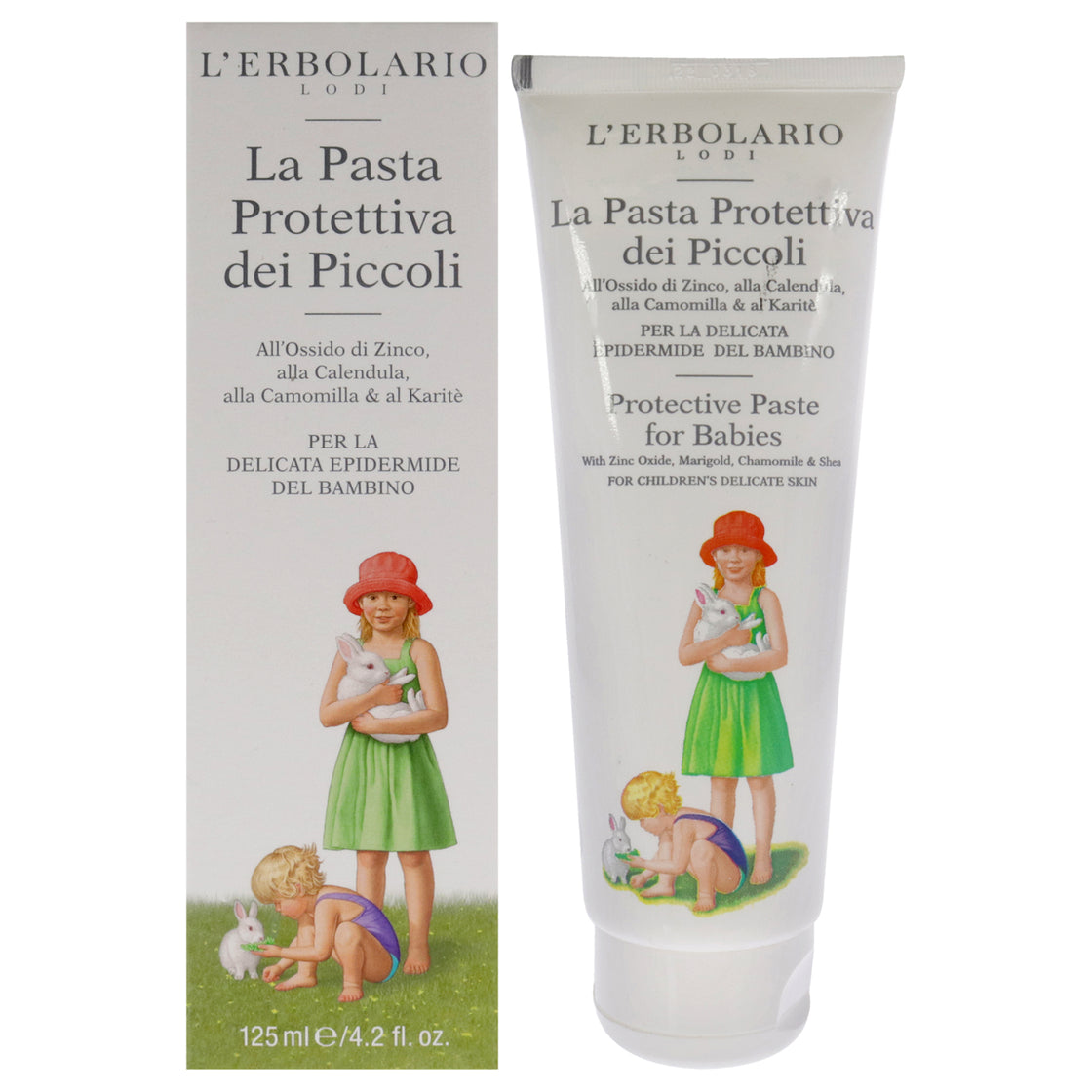 Protective Paste For Babies by LErbolario for Kids - 4.2 oz Paste