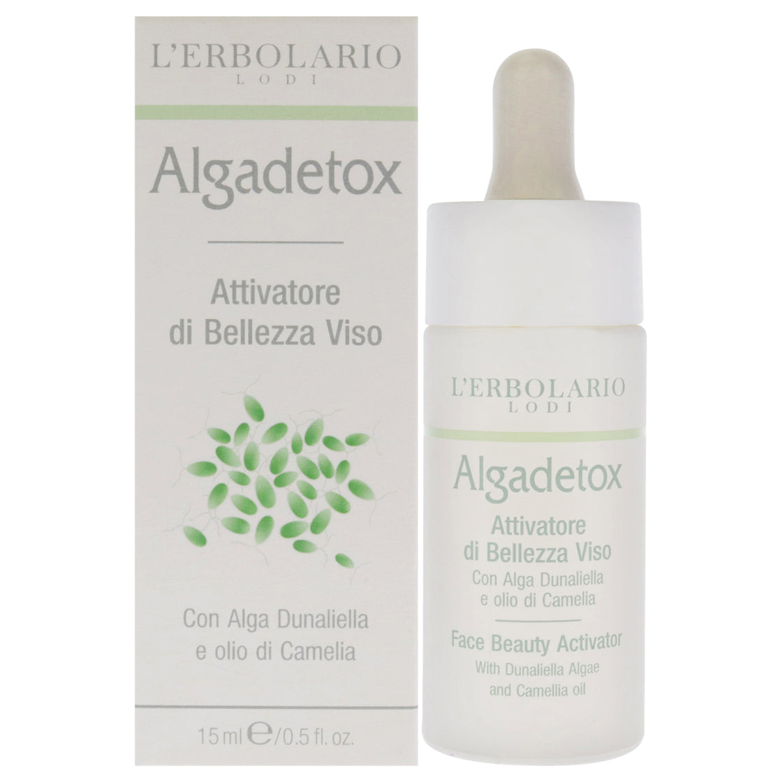 Face Beauty Activator - Algadetox by LErbolario for Unisex - 0.5 oz Treatment