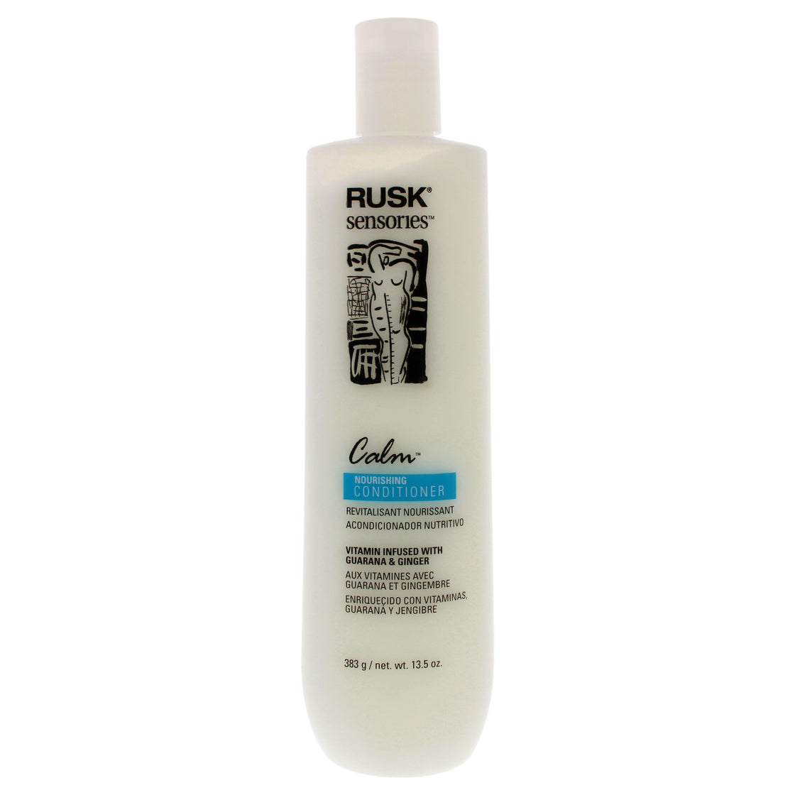 Sensories Calm Nourishing Paraben-Free Conditioner by Rusk for Unisex - 13.5 oz Conditioner