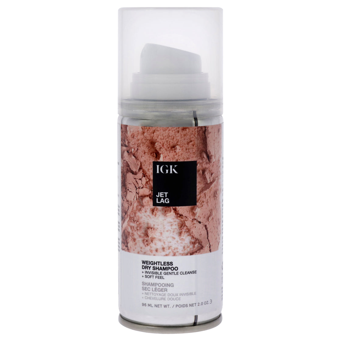 Jet Lag Weightless Dry Shampoo by IGK for Unisex - 2 oz Dry Shampoo