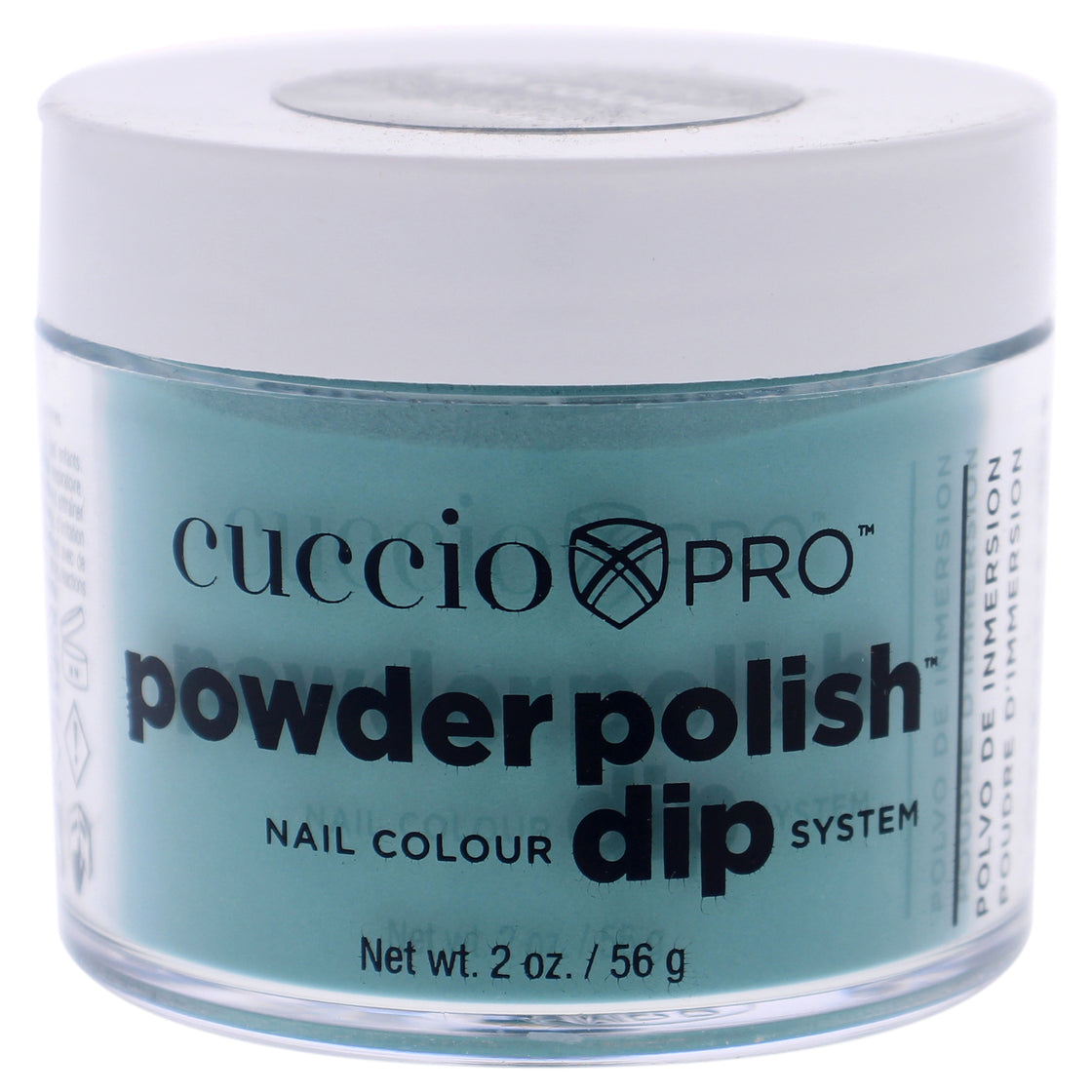 Pro Powder Polish Nail Colour Dip System - Jade Green by Cuccio Colour for Women - 1.6 oz Nail Powder