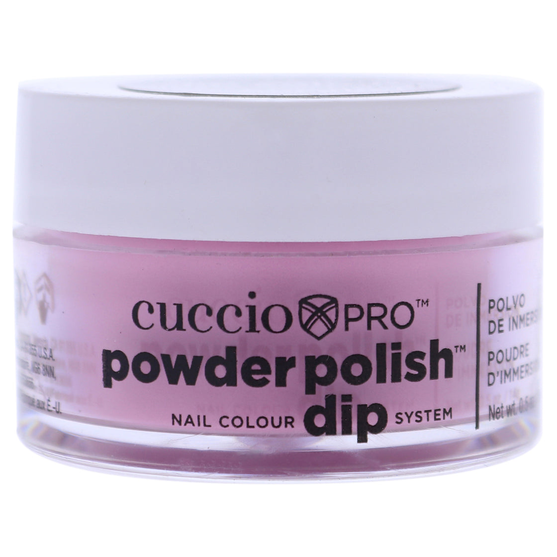 Pro Powder Polish Nail Colour Dip System - Pink by Cuccio Colour for Women - 0.5 oz Nail Powder