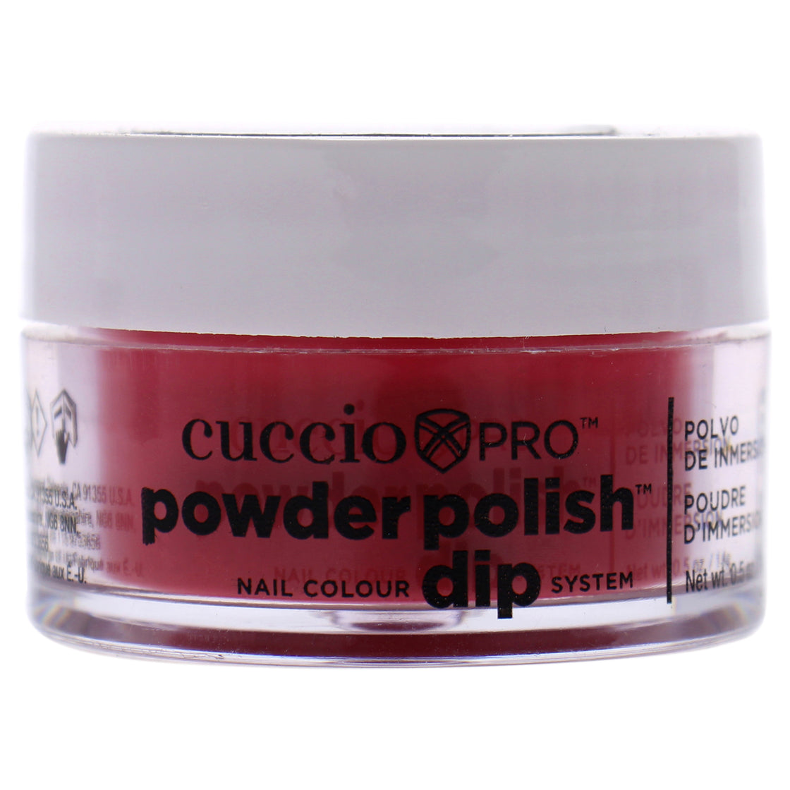 Pro Powder Polish Nail Colour Dip System - Candy Apple Red by Cuccio Colour for Women - 0.5 oz Nail Powder