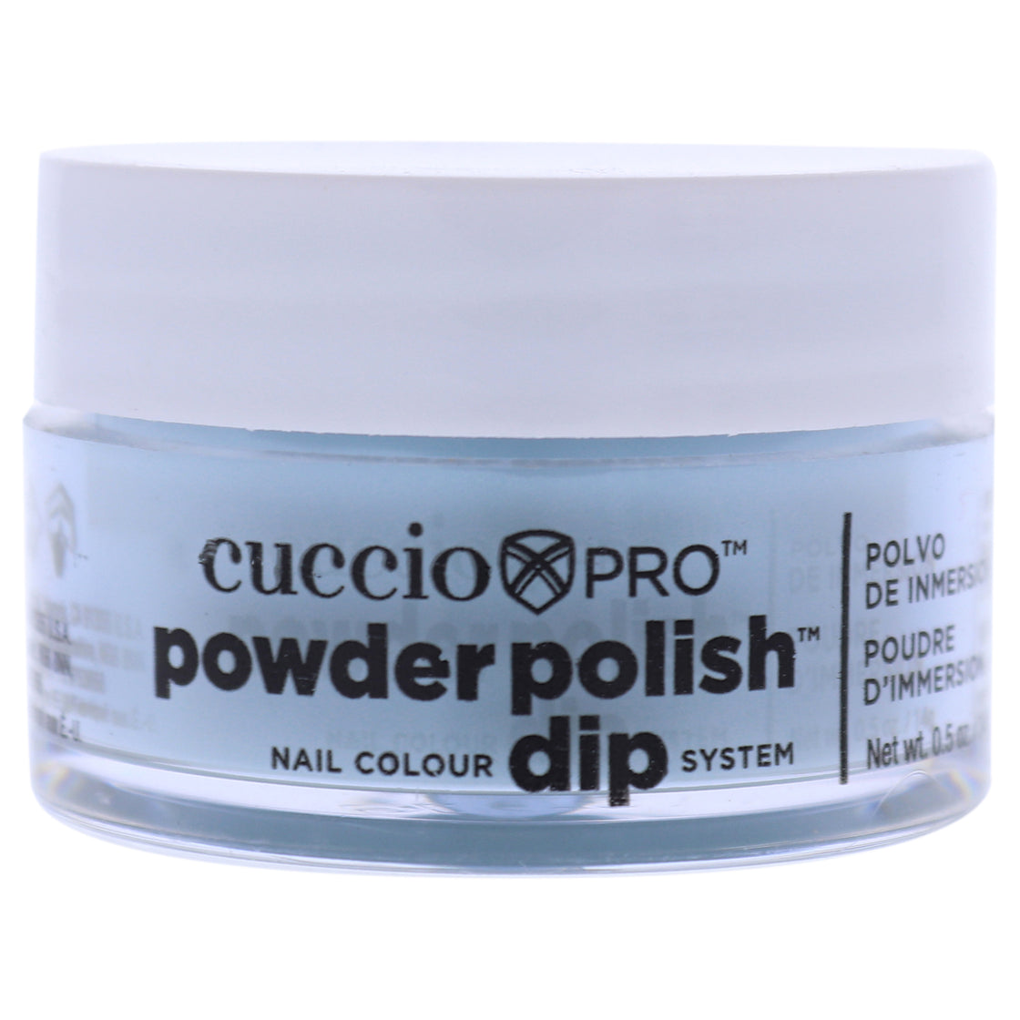 Pro Powder Polish Nail Colour Dip System - Denim Blue by Cuccio Colour for Women - 0.5 oz Nail Powder