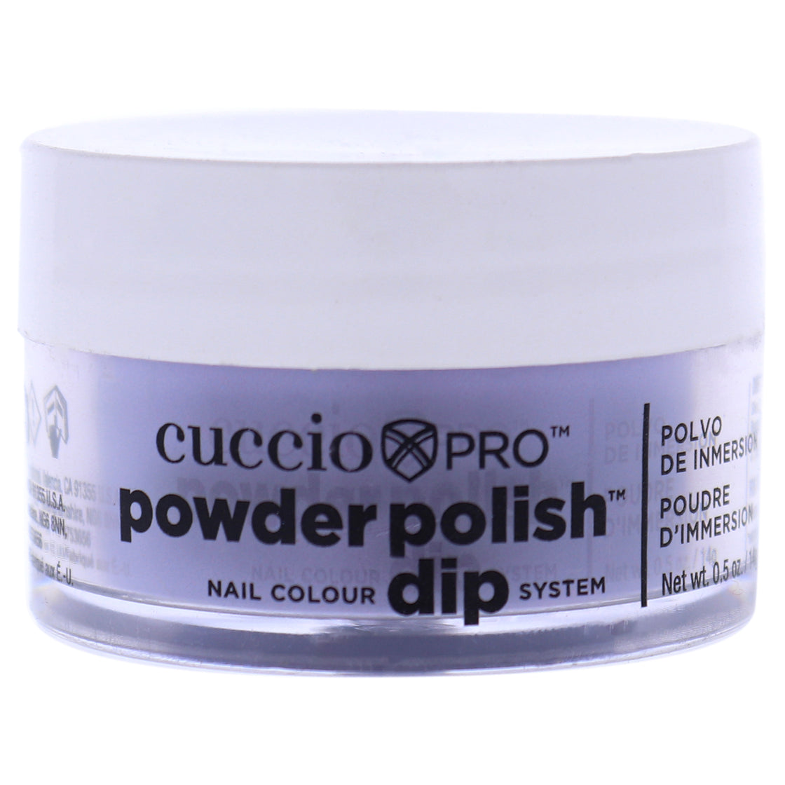 Pro Powder Polish Nail Colour Dip System - Muted Grape Purple by Cuccio Colour for Women - 0.5 oz Nail Powder