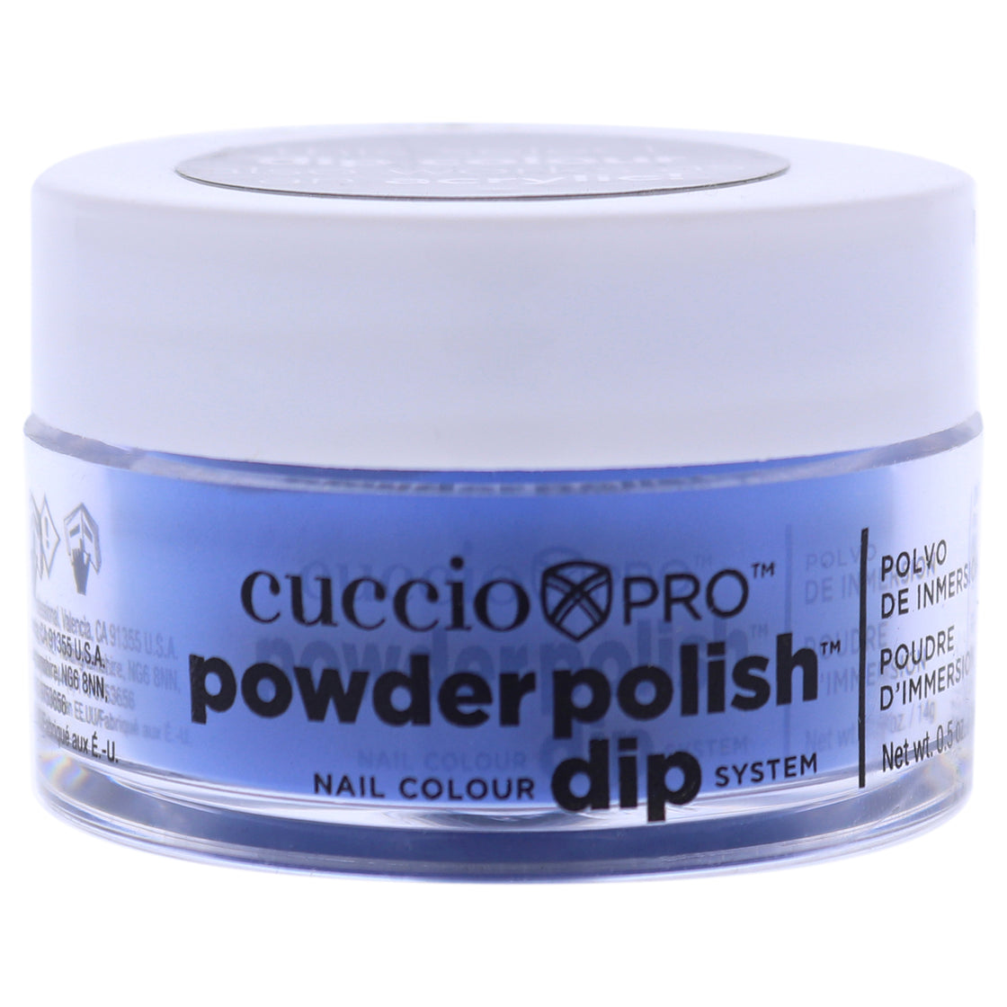 Pro Powder Polish Nail Colour Dip System - Ink Blue by Cuccio Colour for Women - 0.5 oz Nail Powder