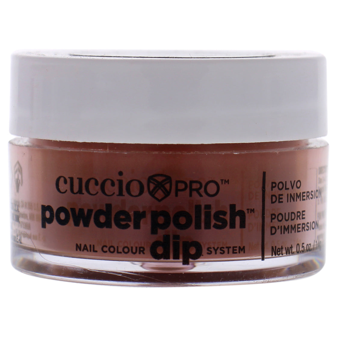 Pro Powder Polish Nail Colour Dip System - Brick Orange by Cuccio Colour for Women - 0.5 oz Nail Powder