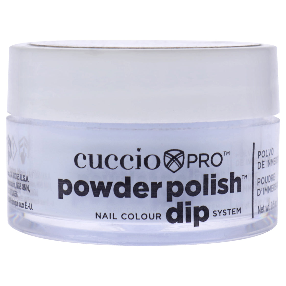 Pro Powder Polish Nail Colour Dip System - Peppermint Pastel Blue by Cuccio Colour for Women - 0.5 oz Nail Powder