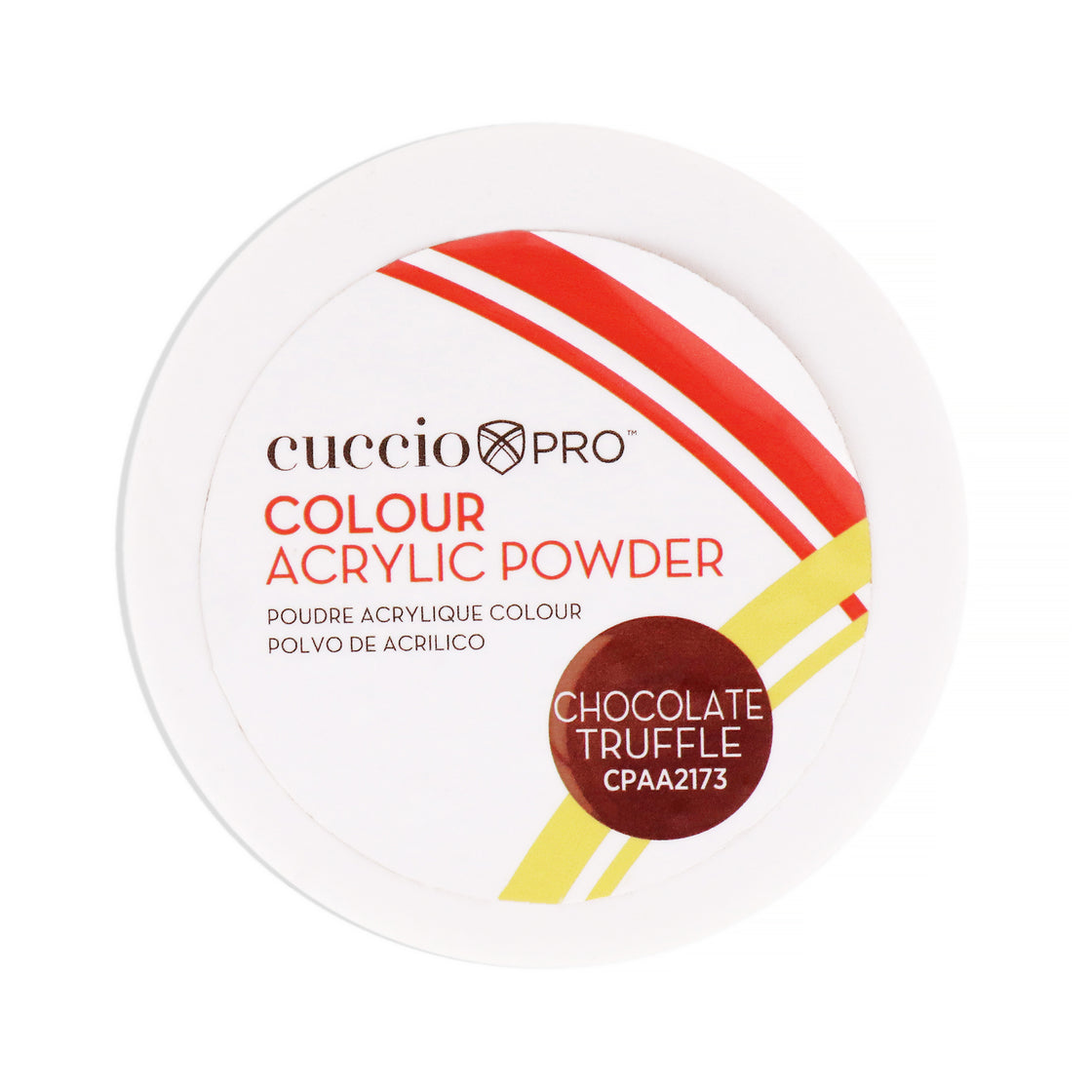 Colour Acrylic Powder - Chocolate Truffle by Cuccio PRO for Women - 1.6 oz Acrylic Powder