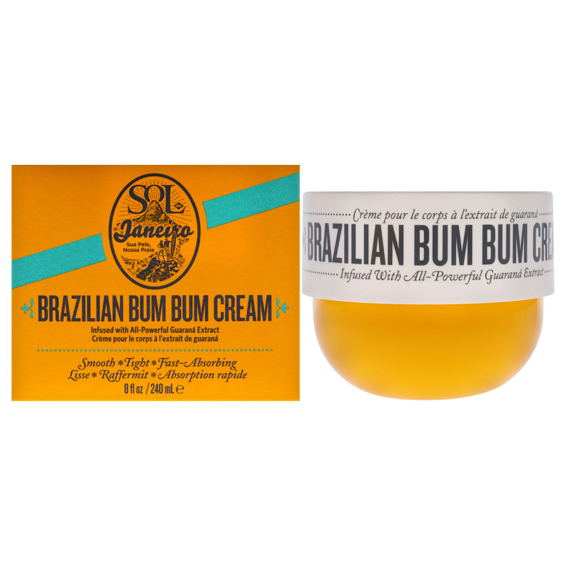 Brazilian Bum Bum Cream by Sol de Janeiro for Unisex - 8 oz Cream